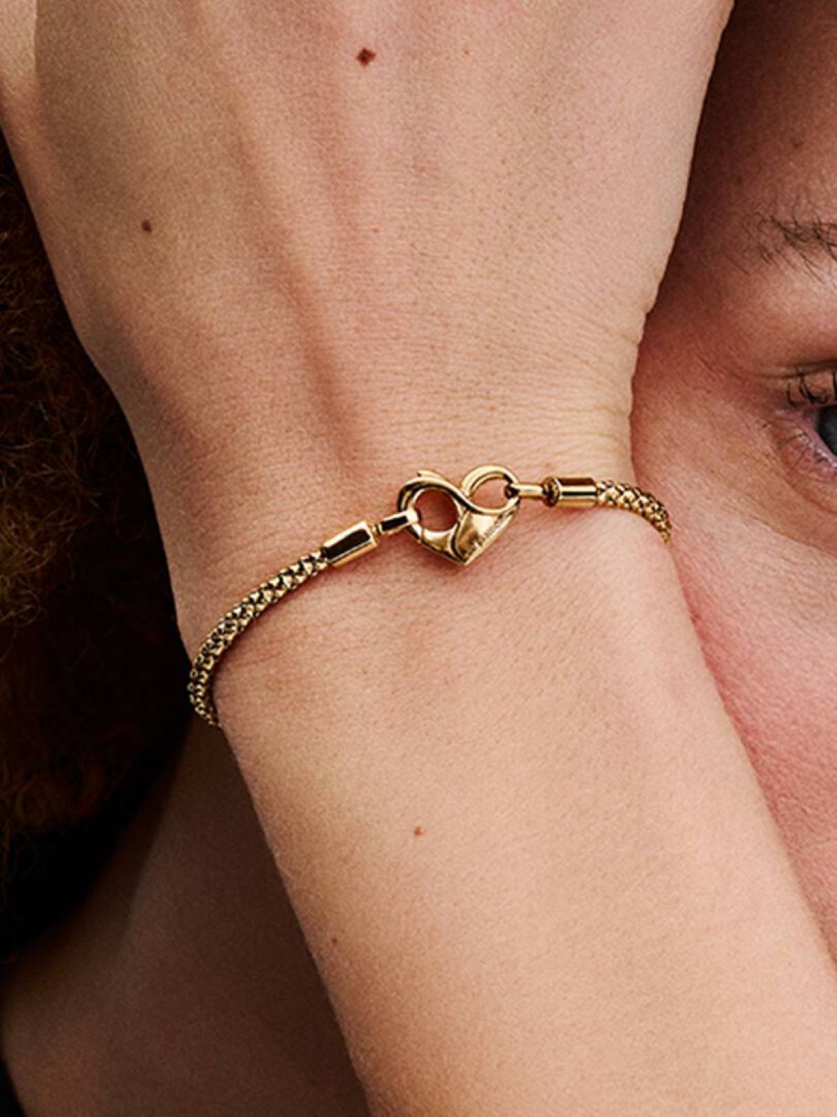 Pulsera de cadena de tachuelas de Pandora