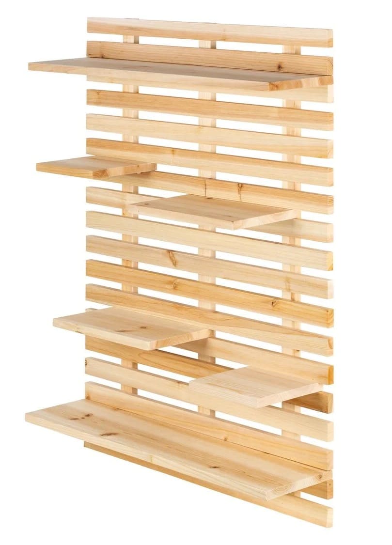 Estantería de pared regulable