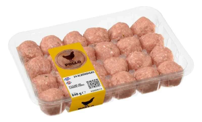 Albóndigas de pollo Hacendado