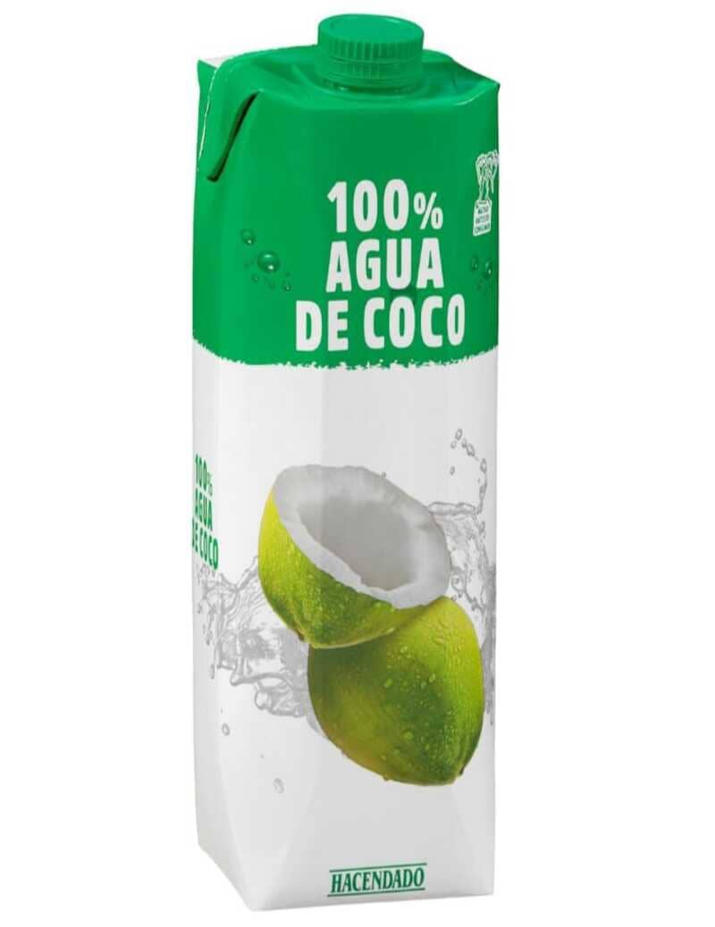 Agua de coco Hacendado natural