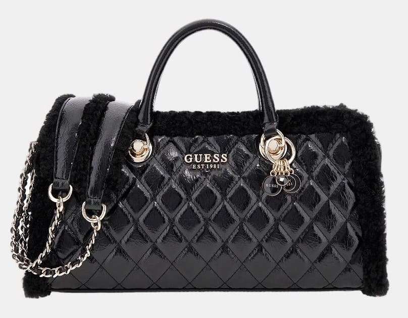 Bolso de hombro con cierre cremallera