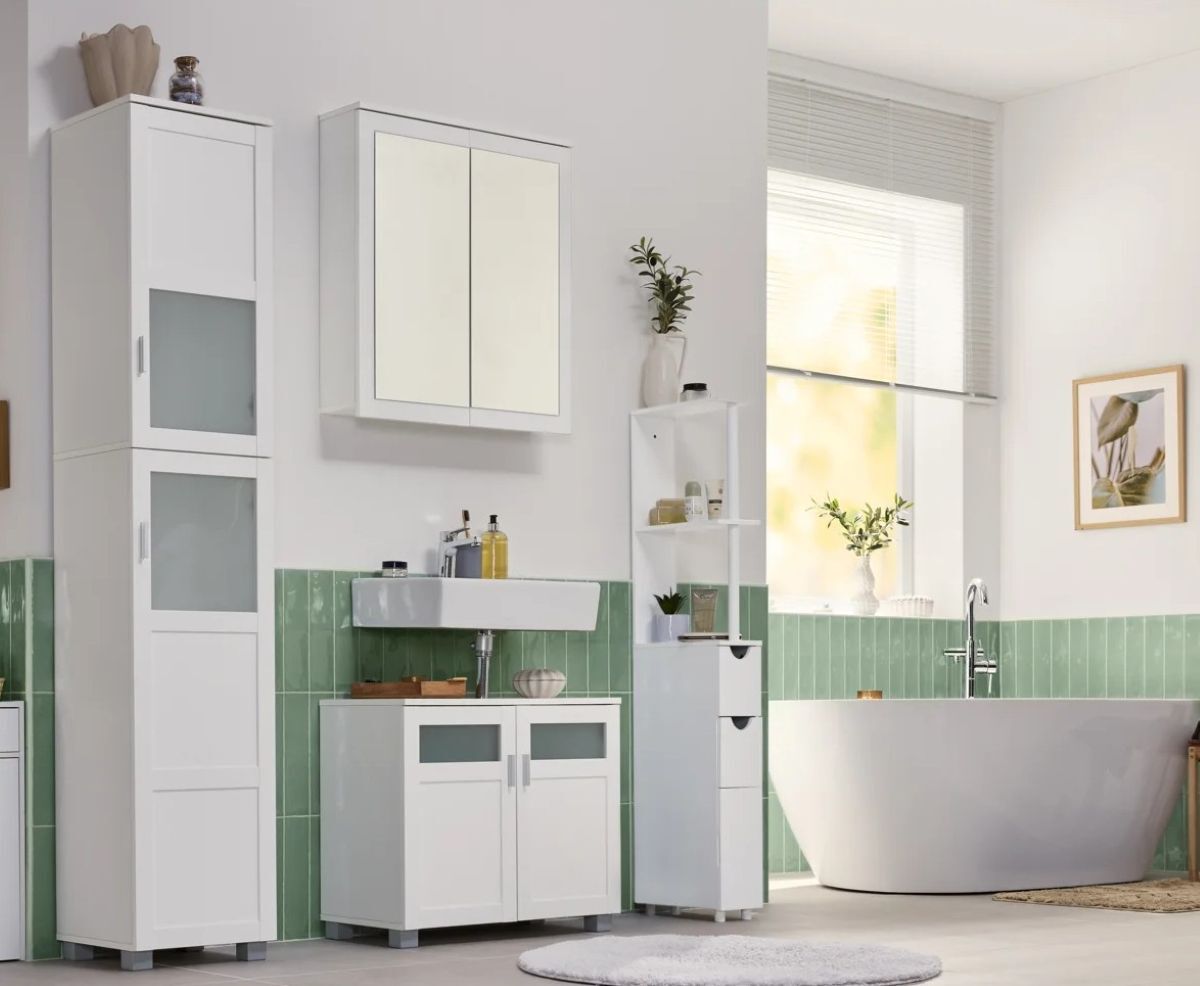 Armario alto de baño Basel Livarno Living de Lidl