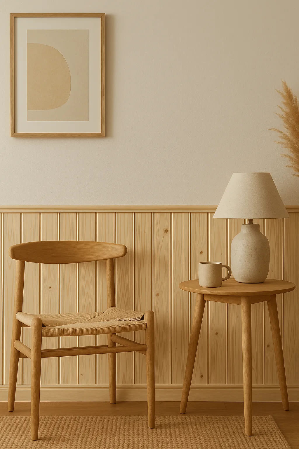 Friso Abeto madera natural cepillado