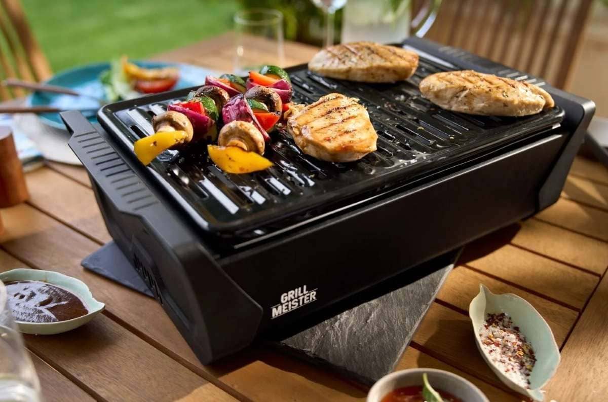 Barbacoa de carbón con ventilación activa de Lidl