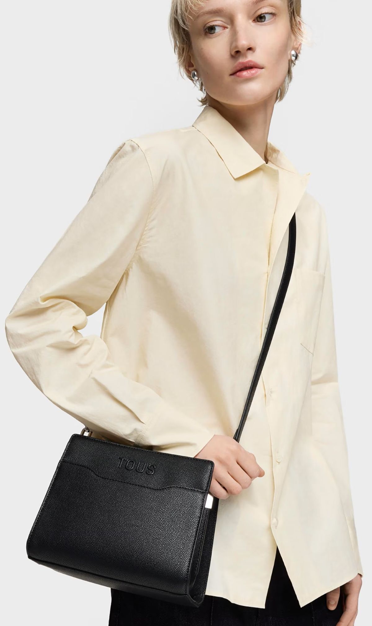 Bolso de hombro Audree Saffiano pequeño transformable Tous de El Corte Inglés