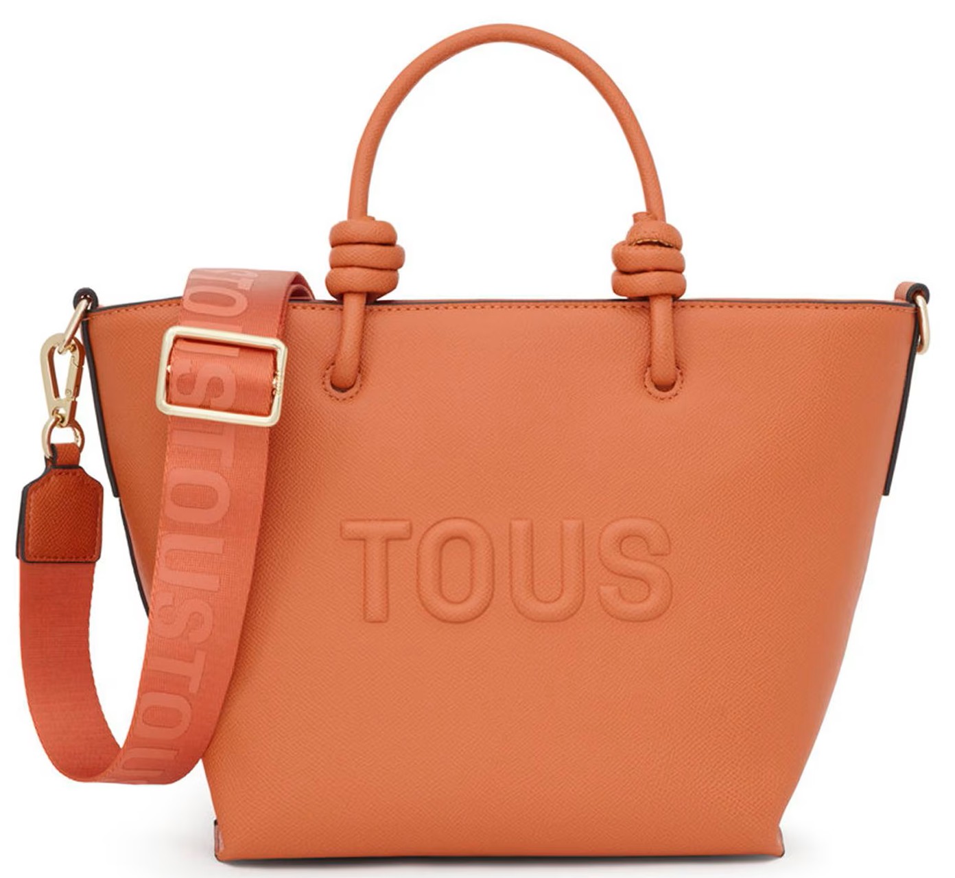 Bolso shopper pequeño con cremallera y asa corta Tous de El Corte Inglés