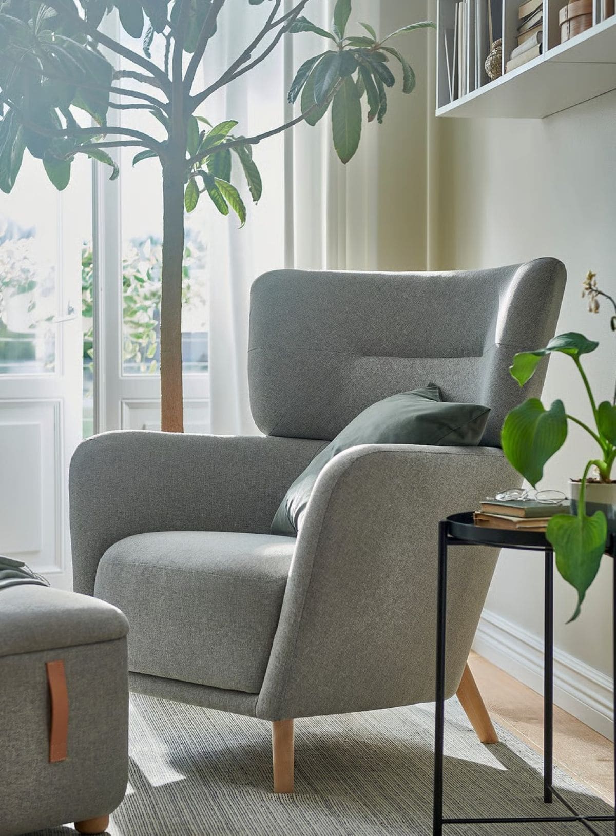 Sillón orejero de la serie OSKARSHAMN de Ikea