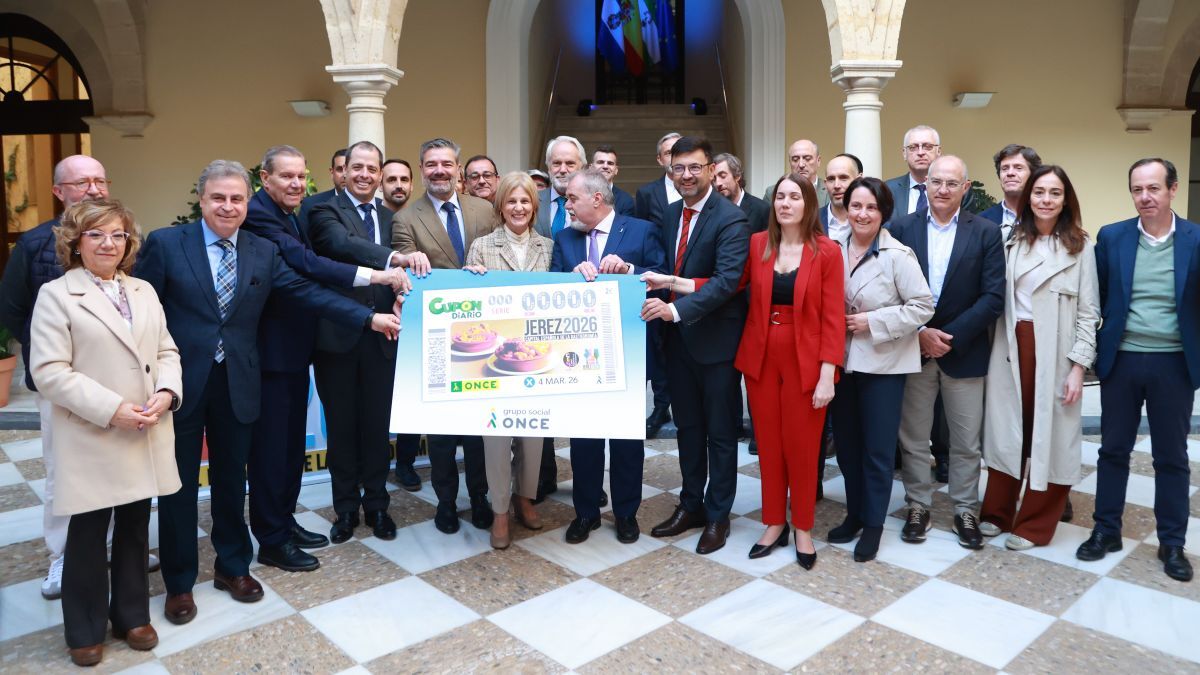 Cupón de la ONCE dedicado a la Capital Española de la Gastronomía 2026 | Cristo García