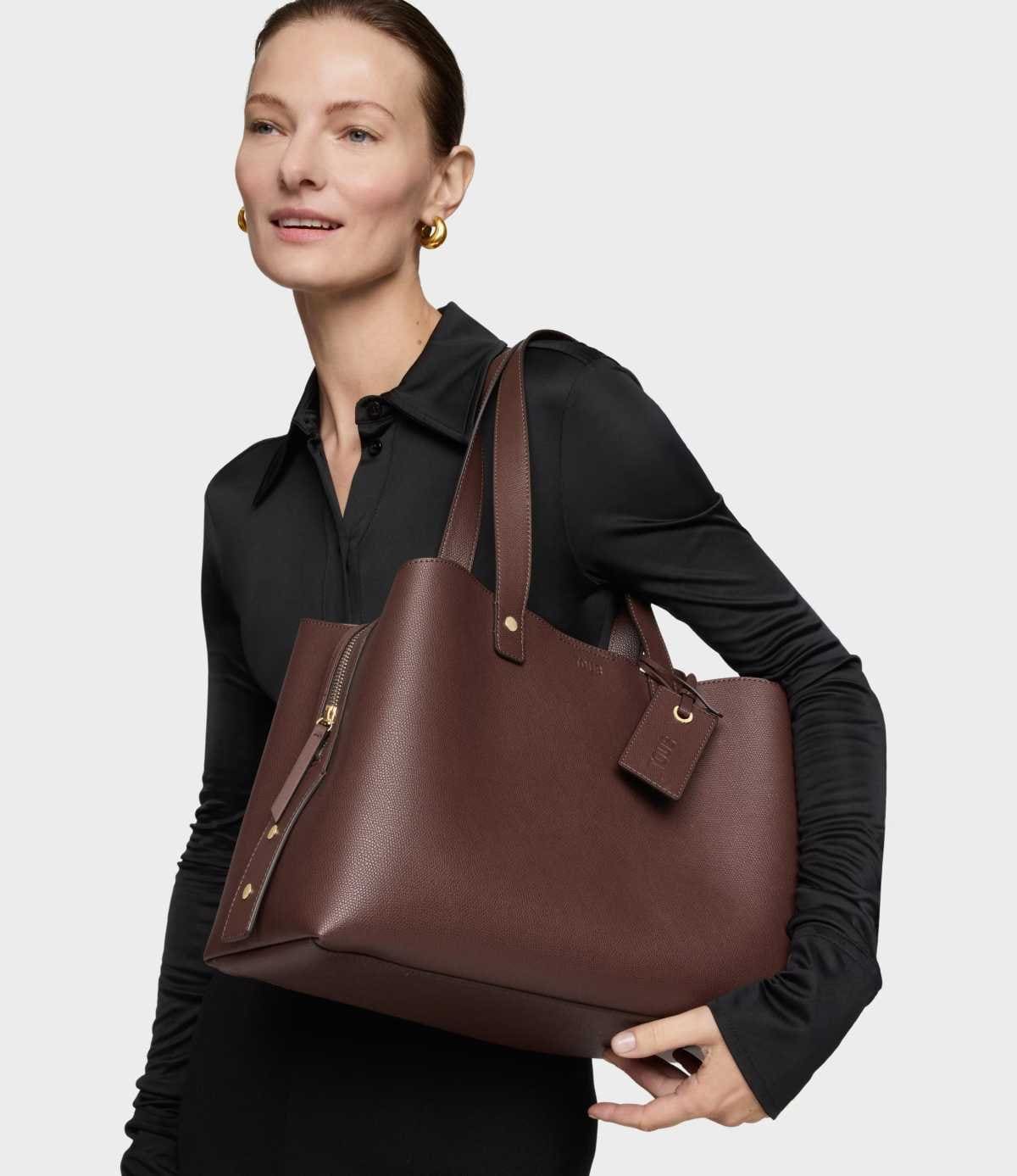 Bolso City mediano marrón TOUS The Citybow de TOUS