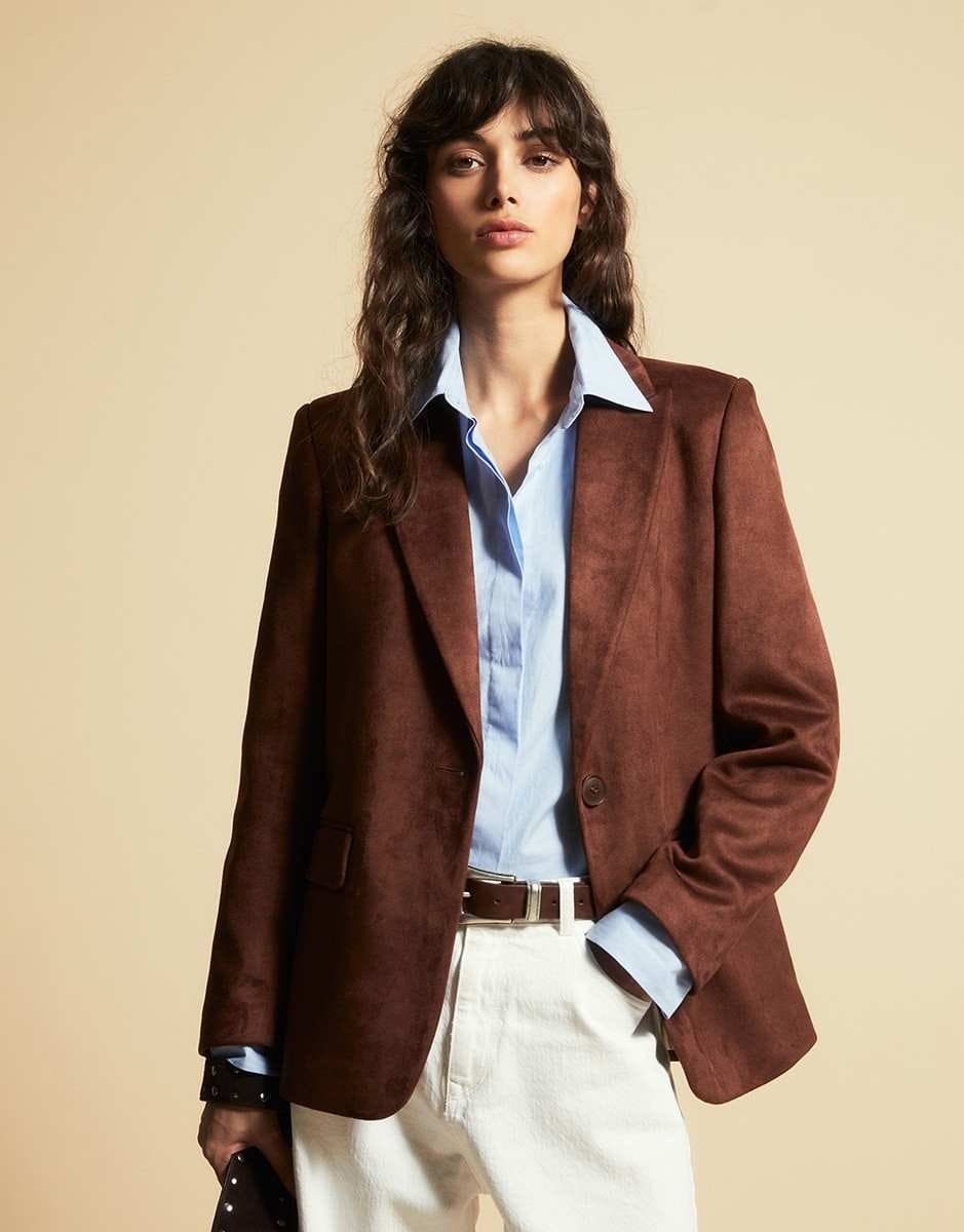 Sfera Blazer antelina en El Corte Inglés