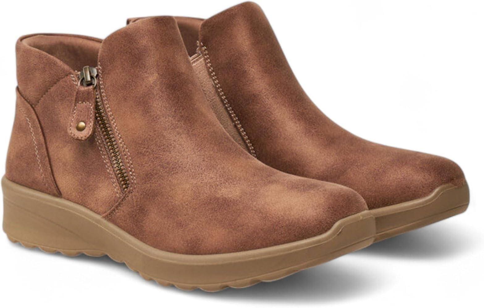 Skechers Lovely Vibe Fall In Bloom Botas cortas al tobillo en Amazon