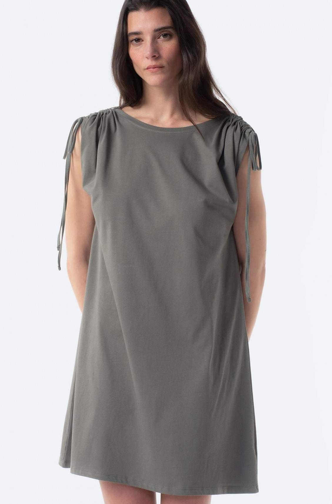 Vestido liso corto de punto de Mujer TEX de Carrefour