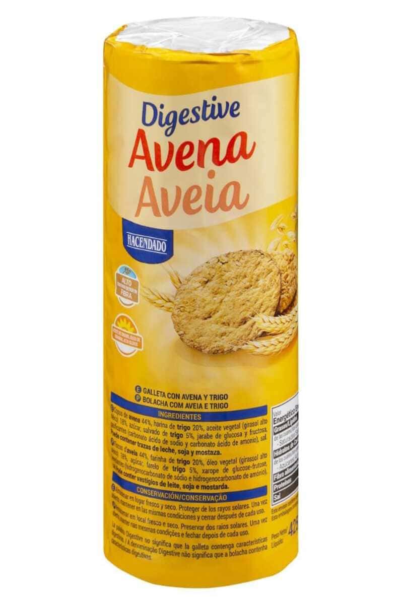 Galletas Digestive avena Hacendado