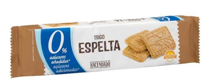 Galletas de espelta Hacendado 0 azúcares añadidos