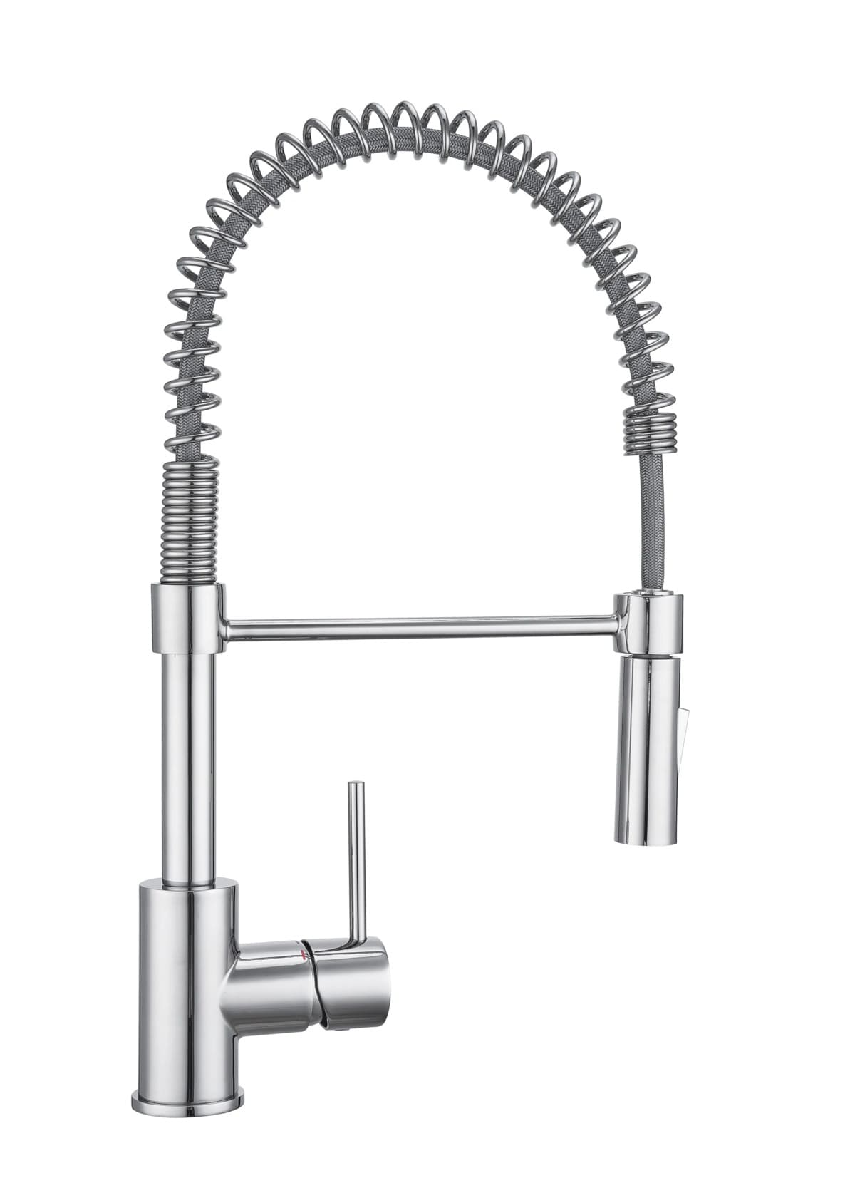 Grifo de cocina monomando de caño alto cromado Tomas, DELINIA