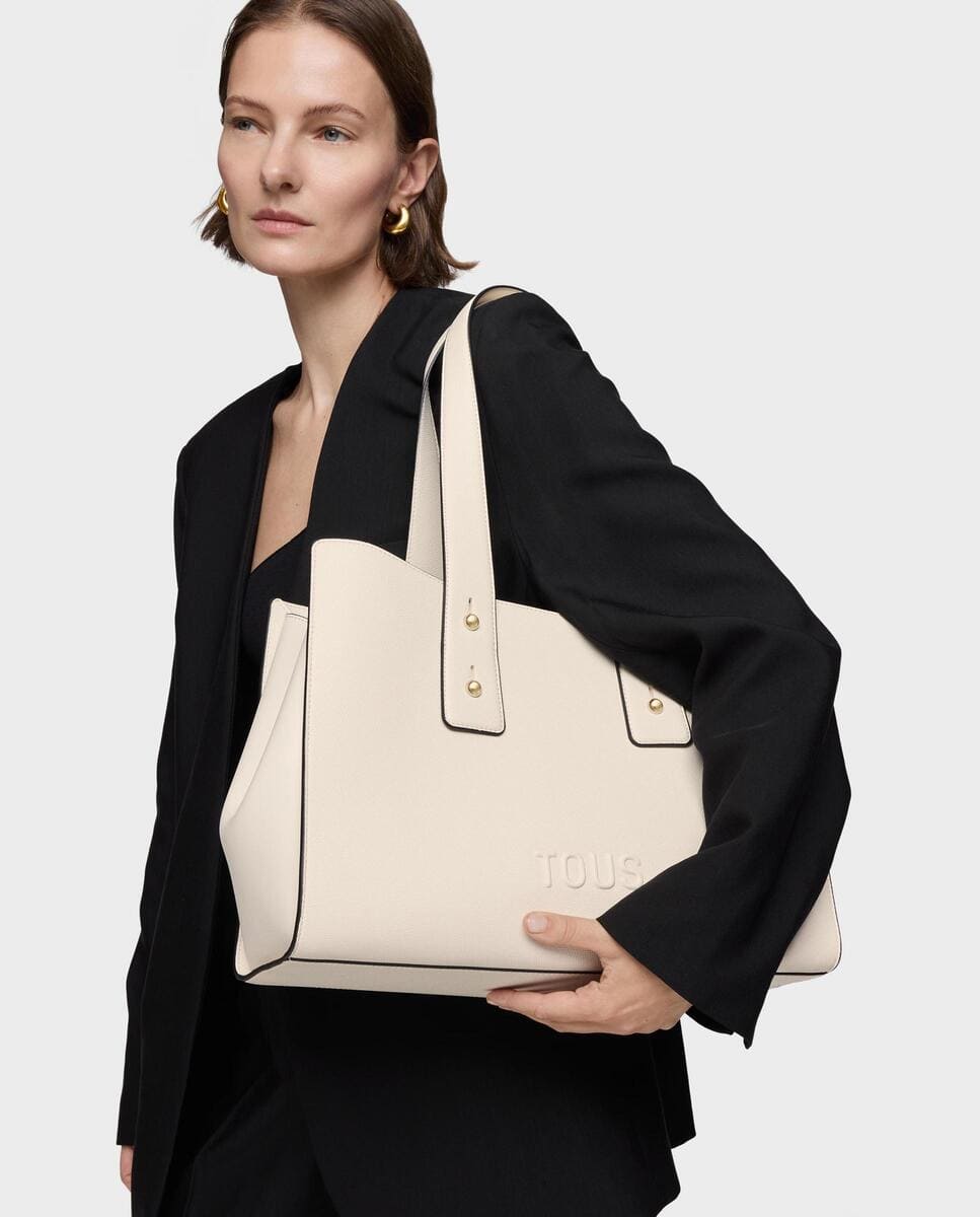 Bolso de hombro Back to Basics grande