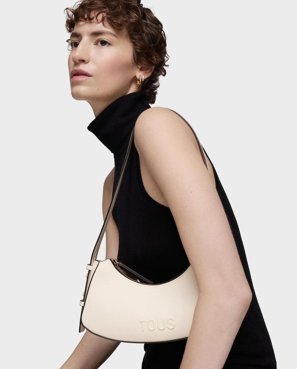 Bolso de hombro Back to Basics liso