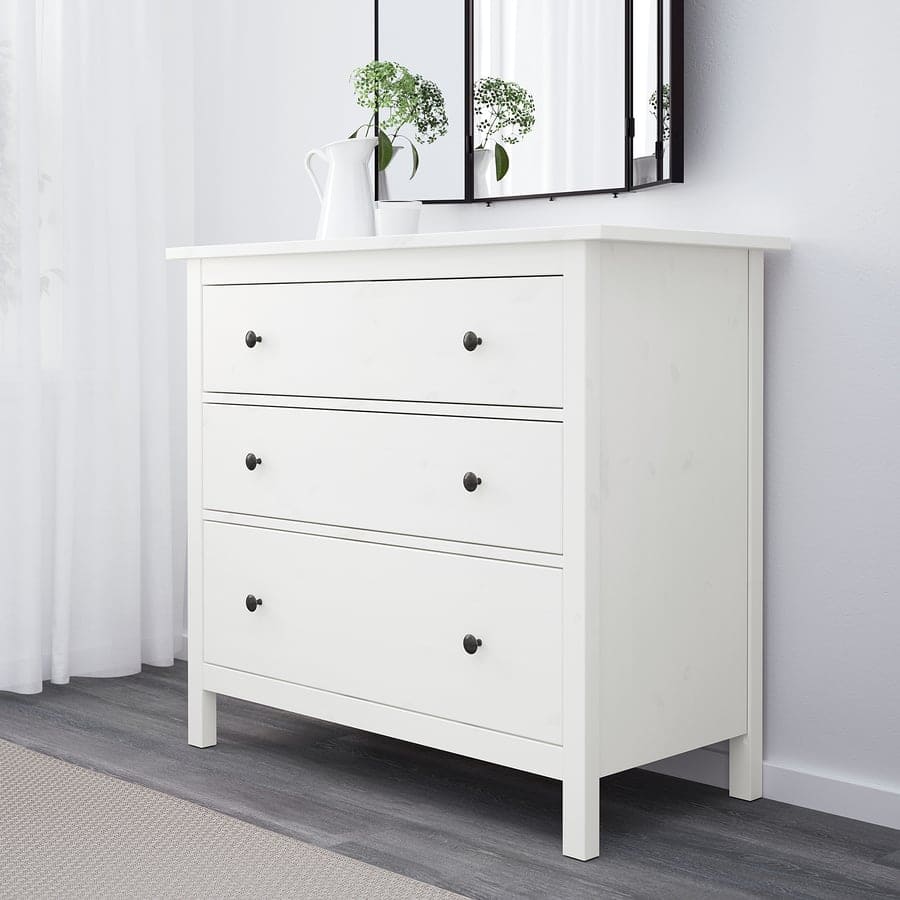 Cómoda de 3 cajones HEMNES