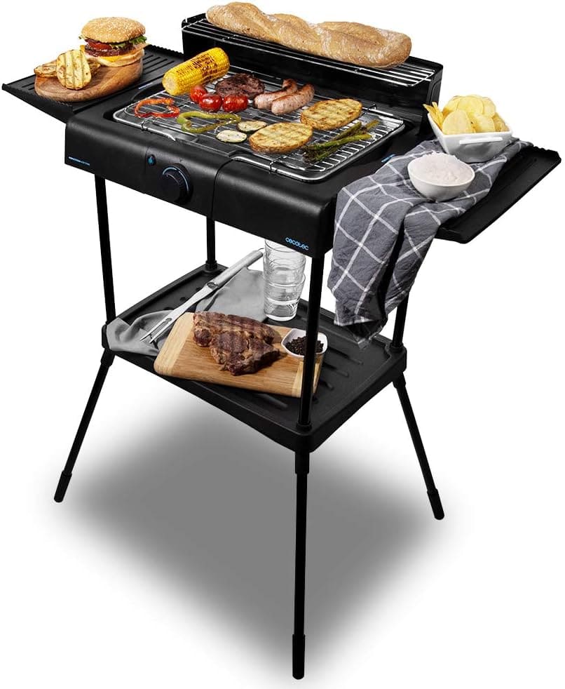 Cecotec Barbacoa eléctrica PerfectSteak 4250 Stand con 2400 W de Amazon