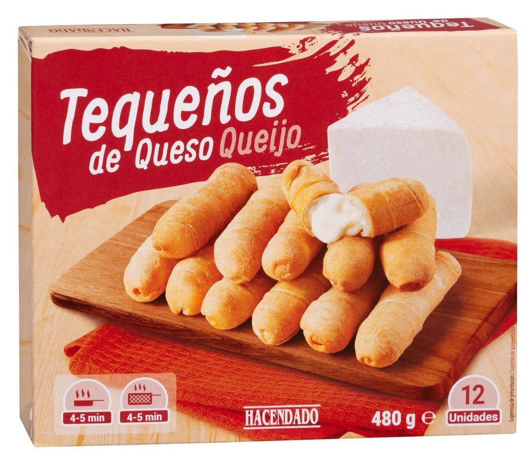Tequeños de queso Hacendado