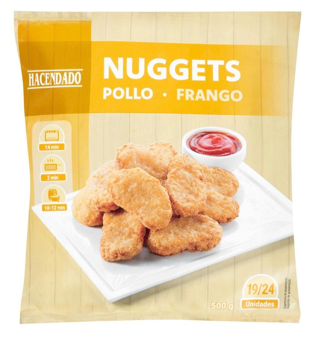 Nuggets de pollo Hacendado 