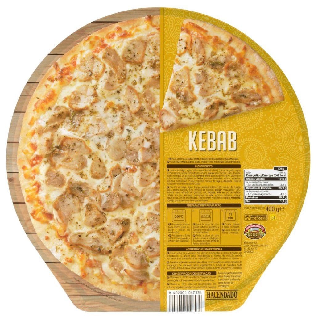 Pizza Kebab Hacendado 