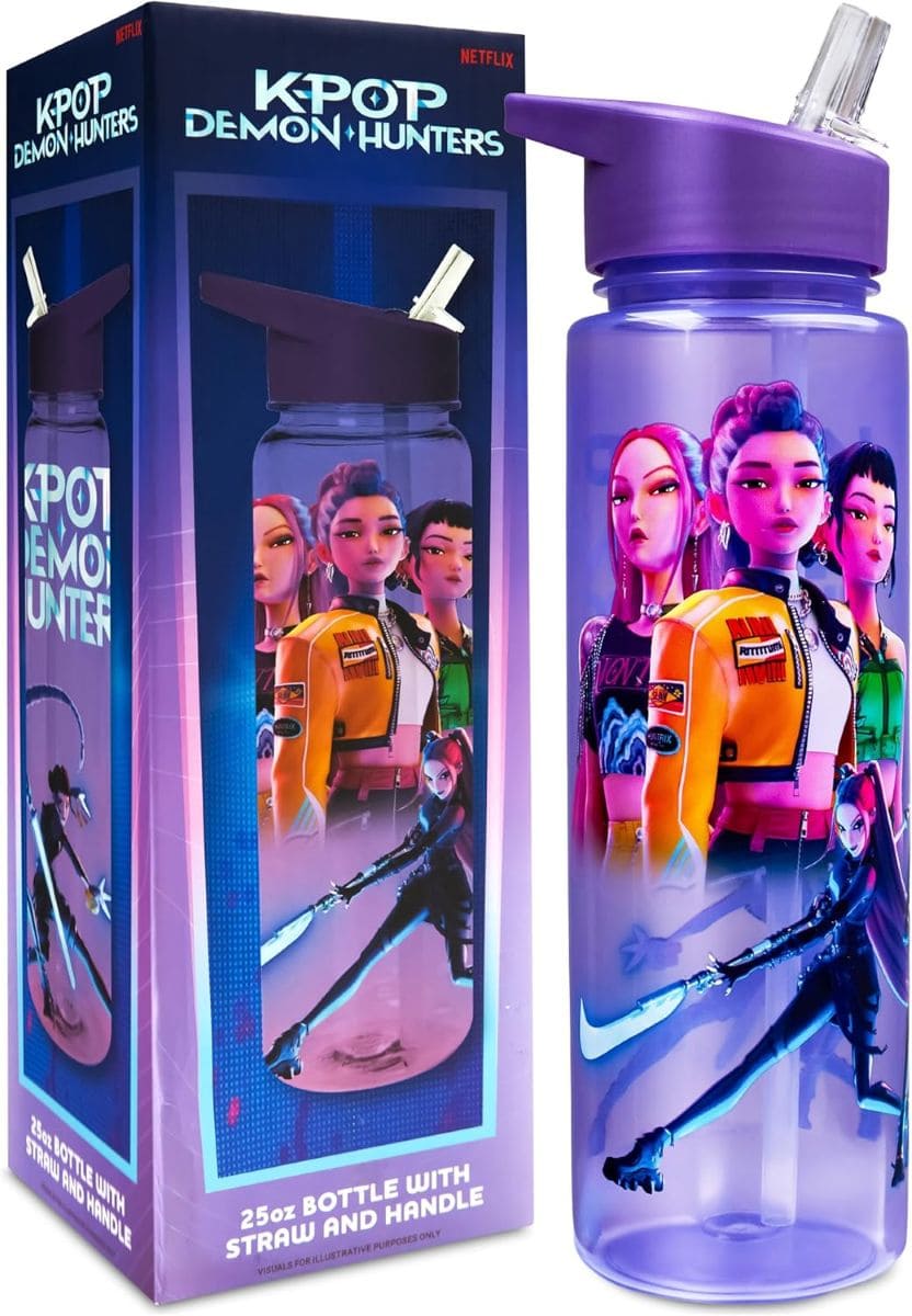 Botella de Agua KPop Demon Hunters
