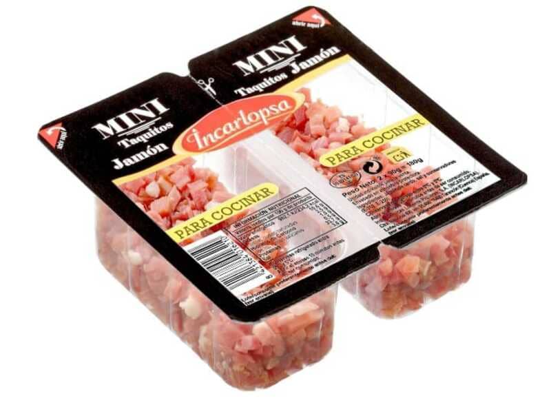 Mini taquitos de jamón Incarlopsa