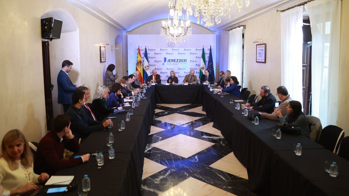 Reunión del Consejo Rector de la Candidatura Jerez 2031, Capital Europa de la Cultura | Cristo García