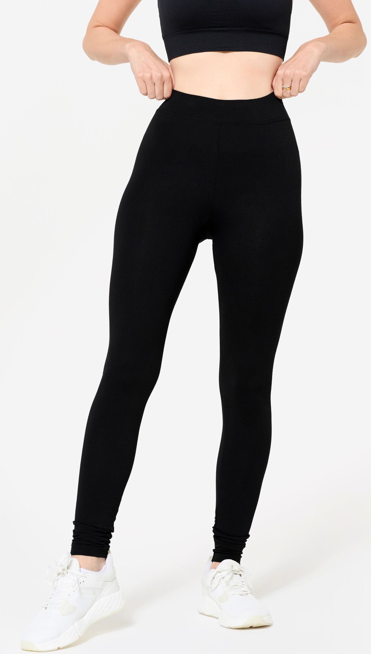 Leggings corte slim Domyos de Decathlon