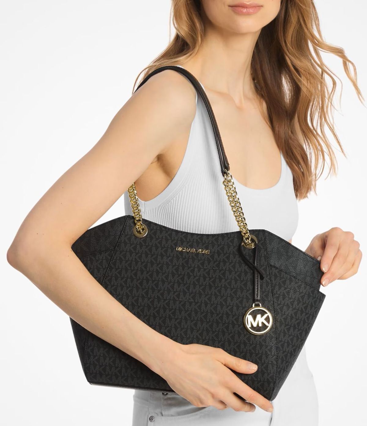 Bolso de hombro Jet Set con logotipo Michael Kors de El Corte Inglés