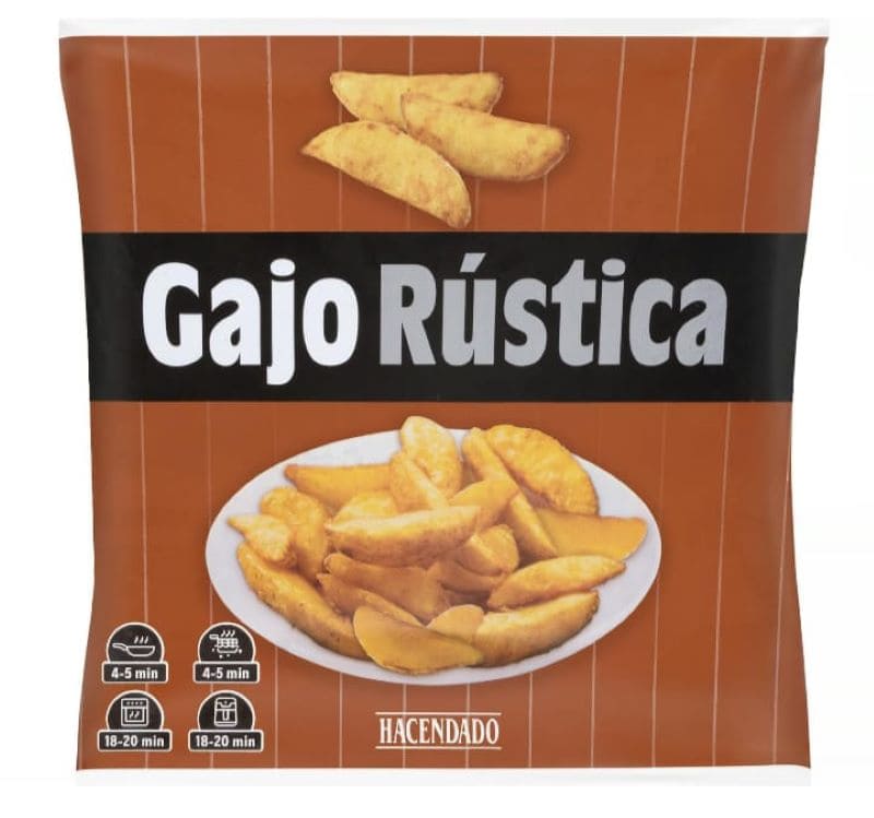 Patatas prefritas gajo Hacendado ultracongeladas