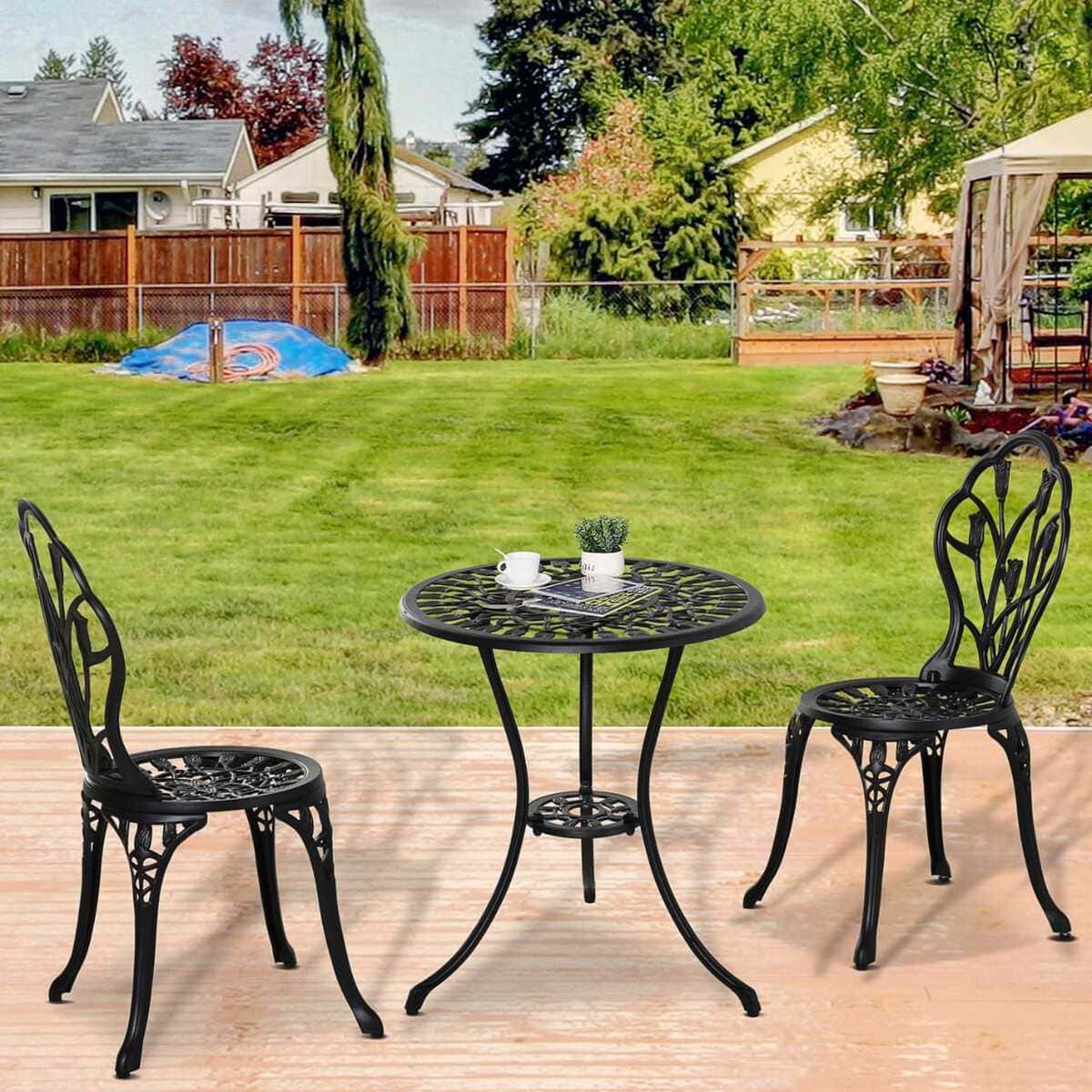 Conjunto de mesa y sillas de terraza, Outsunny