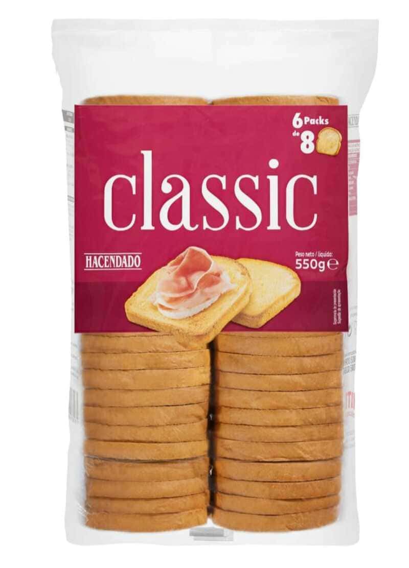 Pan tostado classic Hacendado