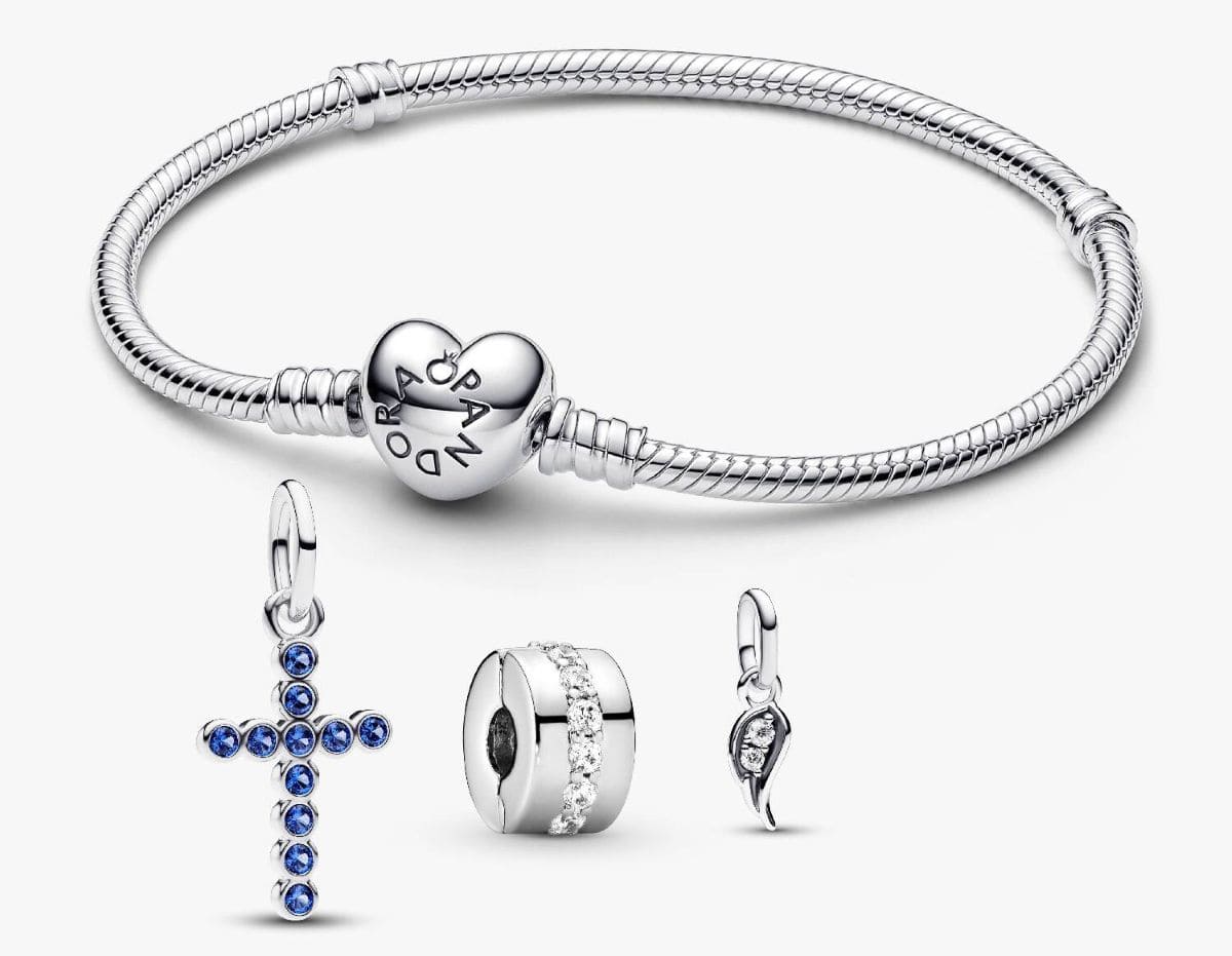 Conjunto de Regalo Fe y Alas Brillantes de Pandora