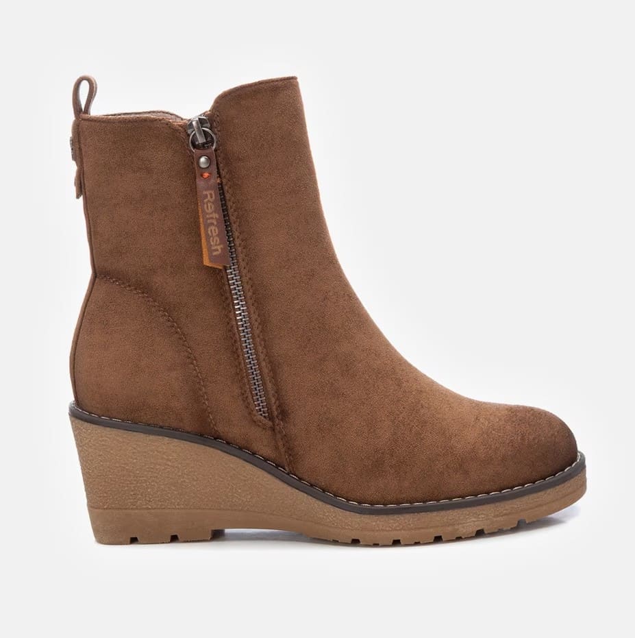 Refresh Botines de mujer con cuña y cierre de cremallera en El Corte Inglés