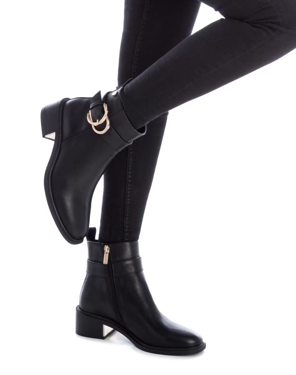 Xti Botines de mujer con cierre de cremallera y suela de goma en El Corte Inglés