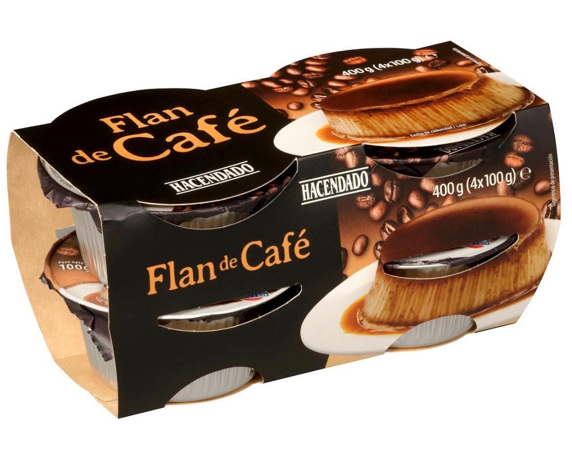 Flan de café Hacendado
