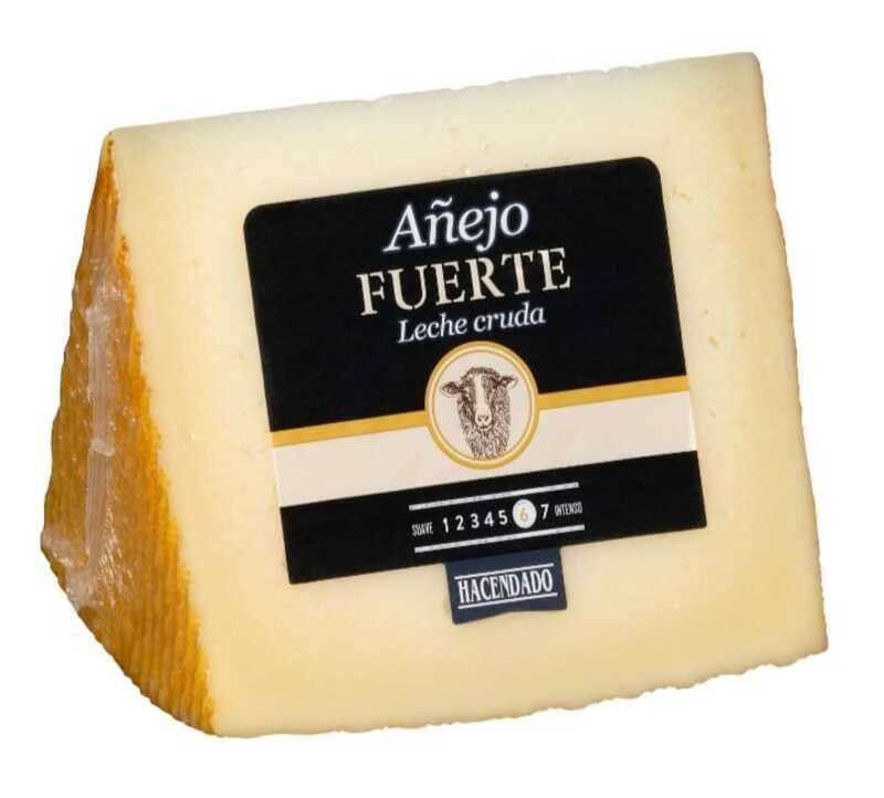 Queso añejo fuerte de oveja Hacendado