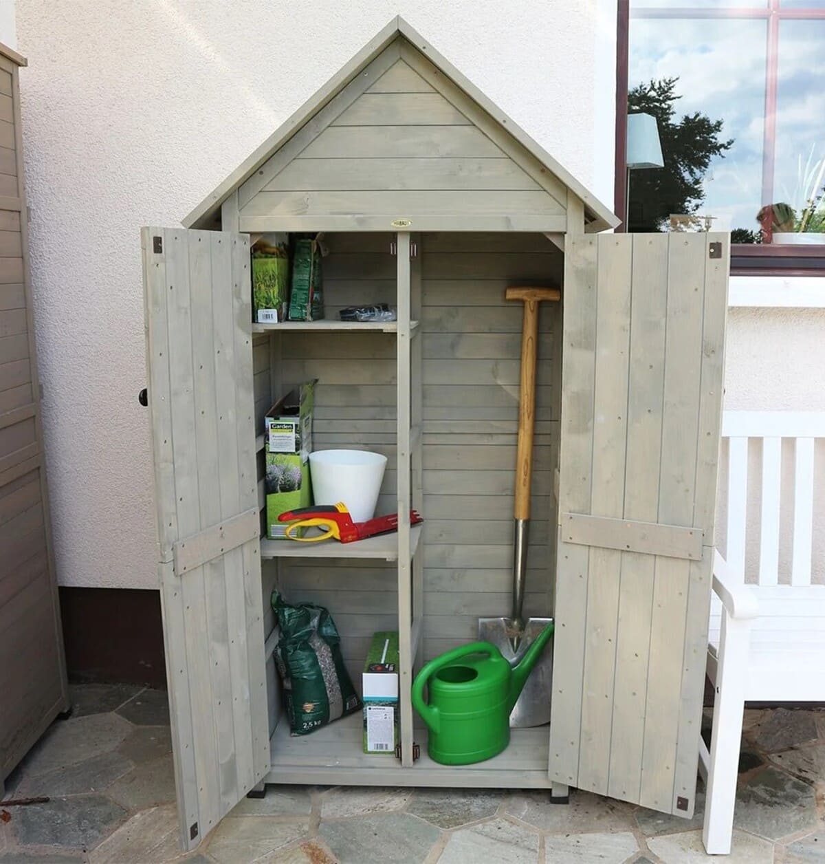 Estantería de jardín, HABAU