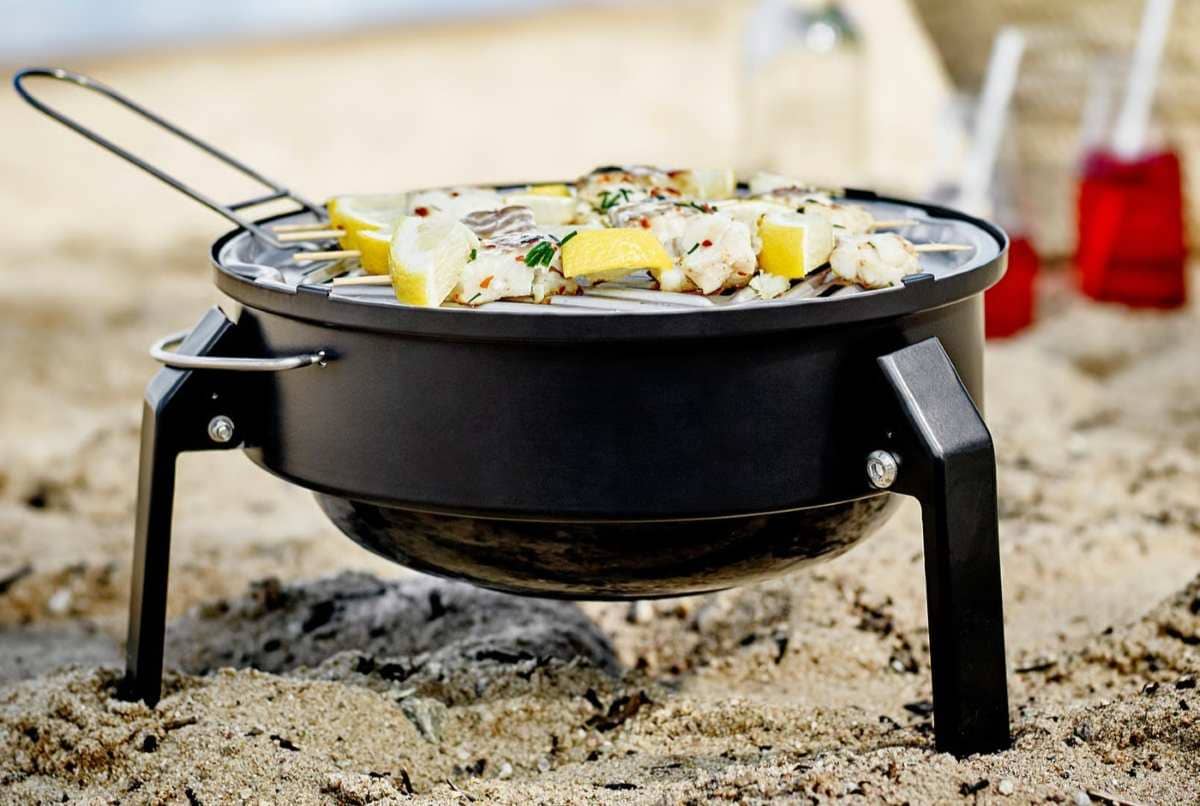 KORPÖN Barbacoa carbón portátil de Ikea