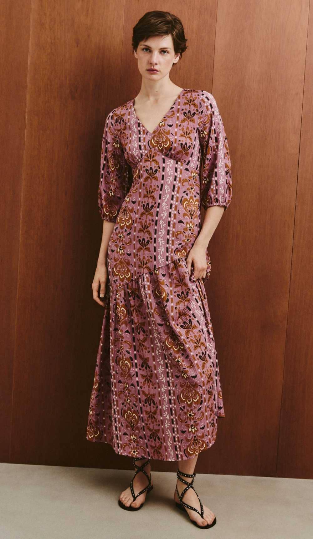 Southern Cotton Vestido largo estampado de mujer en El Corte Inglés