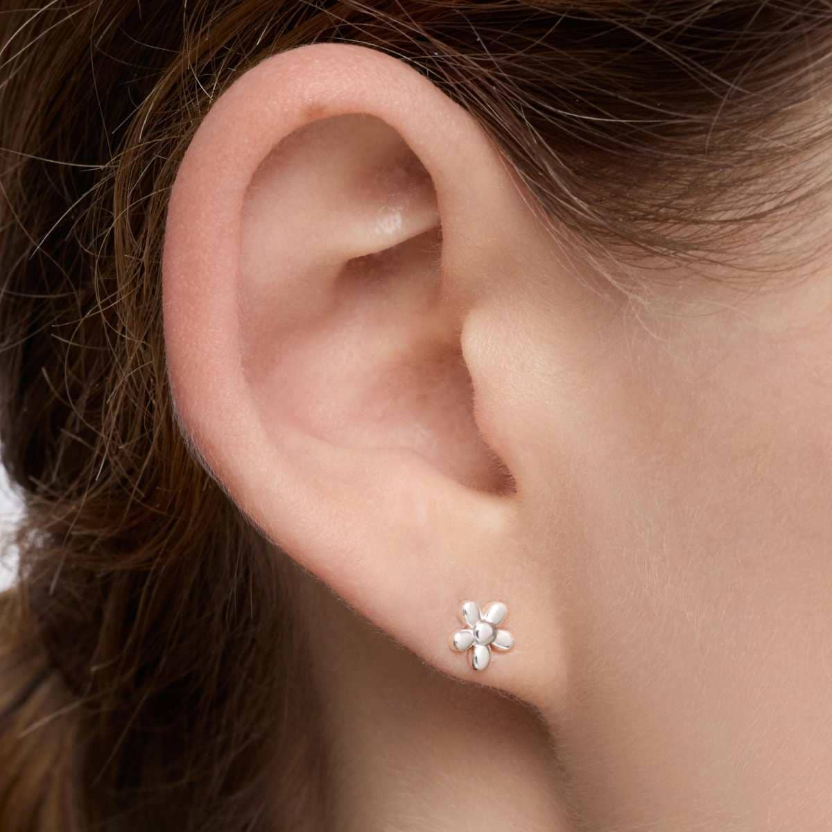 Pendientes flor de plata TOUS Motivos