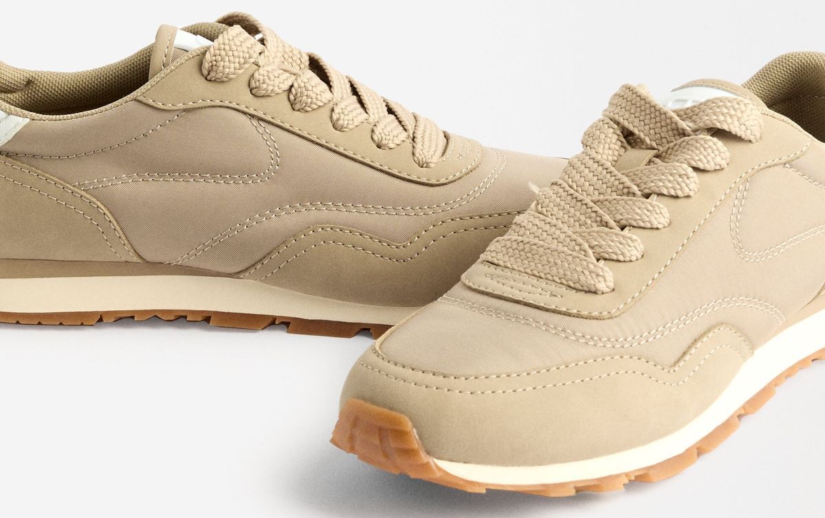 Zapatillas combinadas de nylon de Parfois