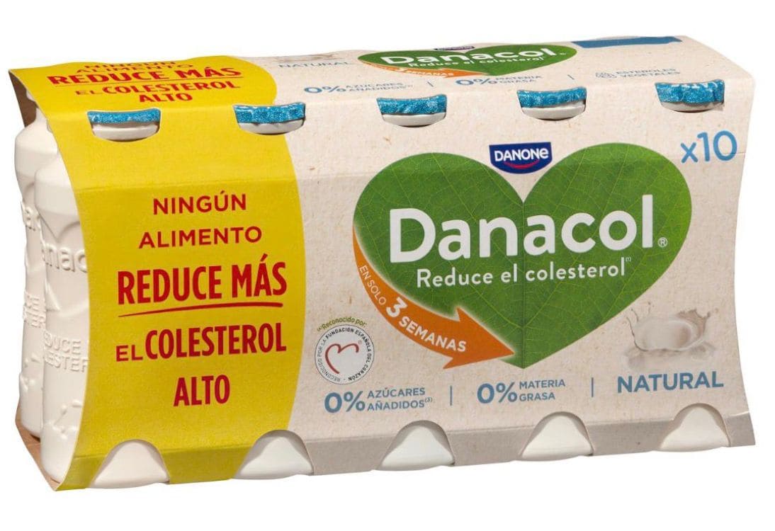 Bebida láctea natural Danacol