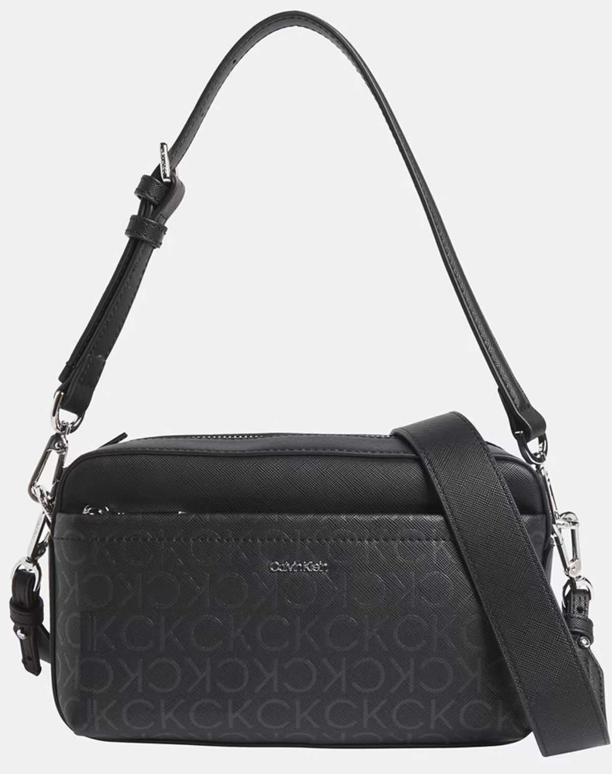 Bolso bandolera con estampado jacquard Calvin Klein de El Corte Inglés