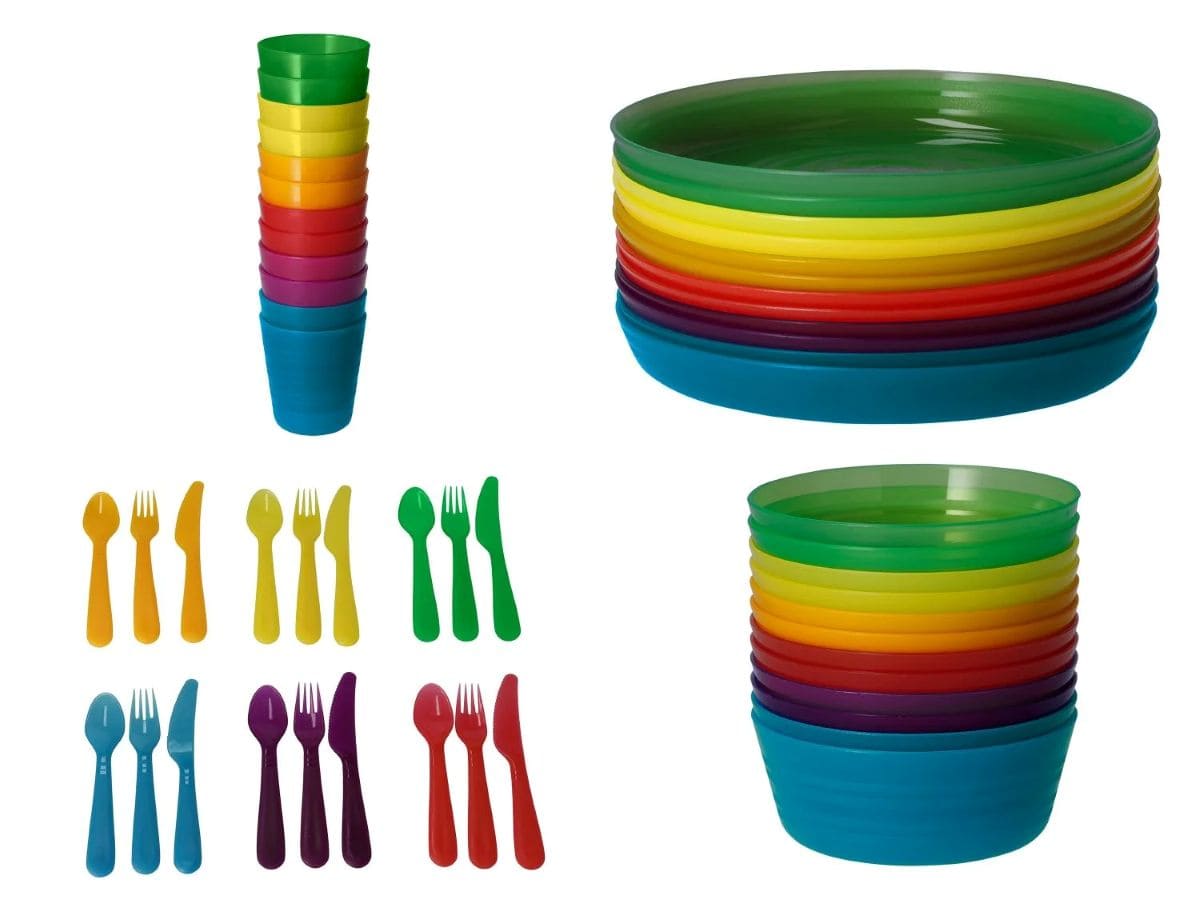 Vajilla de plástico SilverCrest