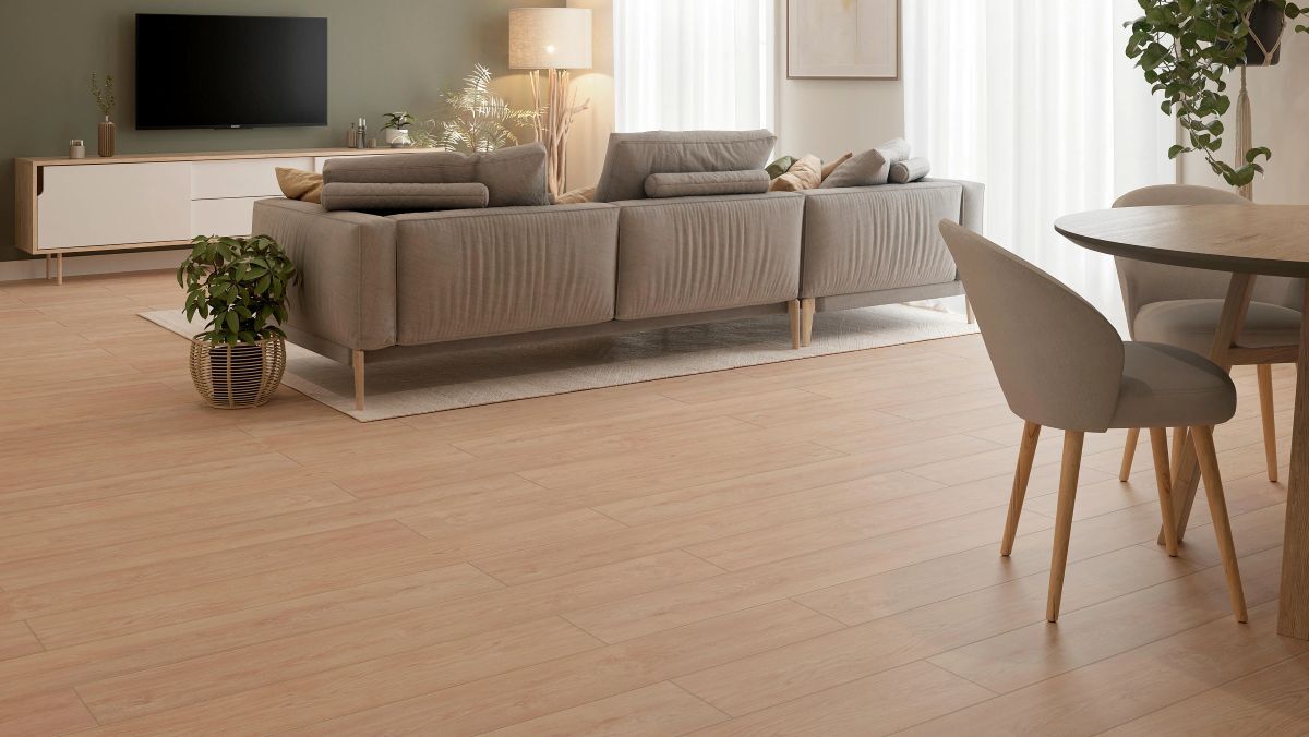 Suelo laminado extrem 10mm Ávila XXL efecto madera natural de Leroy Merlin