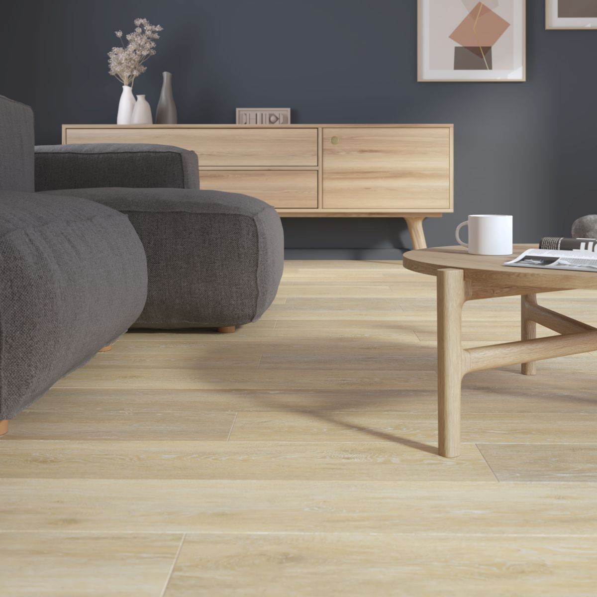 Suelo vinílico SPC click ARTENS Medio Tidore2 de Leroy Merlin