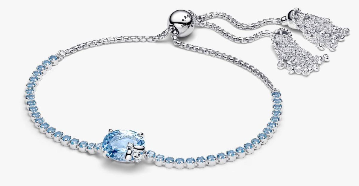 Pulsera de Tenis Abeja con Cierre Deslizante de Los Bridgerton de Netflix de Pandora